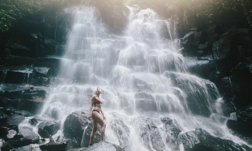 カトランポの滝 Kantolampo Waterfall